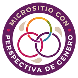 Logotipo de micrositio con perspectiva de género